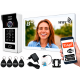 ZESTAW WIDEODOMOFONOWY CYFROWY 5TECH Virgo One PLUS(W)/82225A 8" FullHD WiFi APLIKACJA 2-ŻYŁOWY